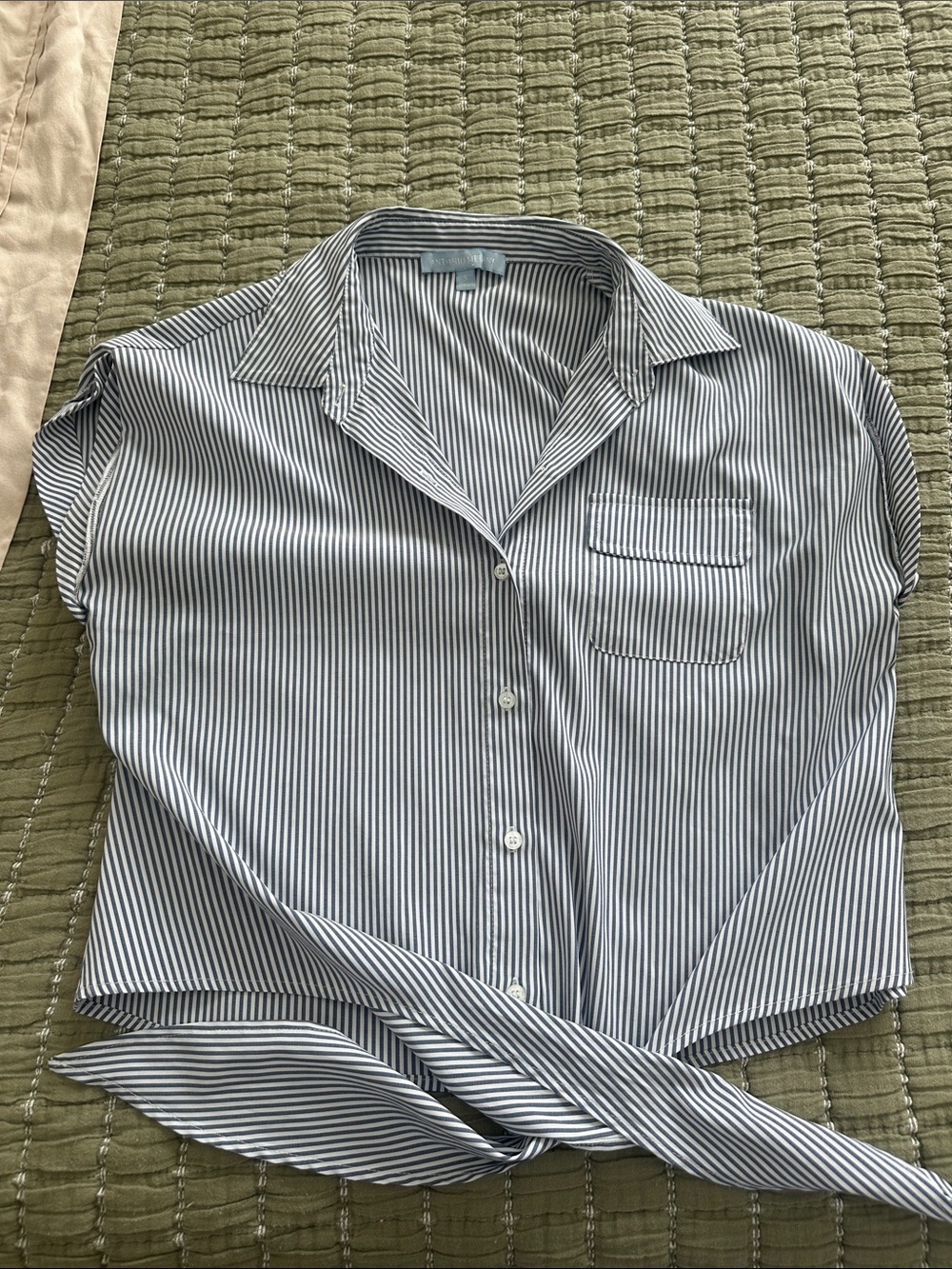 Short Sleeve Button Up - Antonio Melani